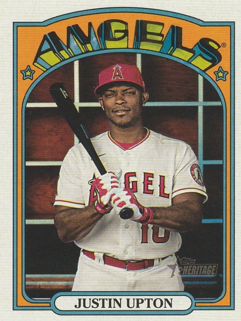 Justin Upton - 2021 Topps Heritage Series Baseball Card